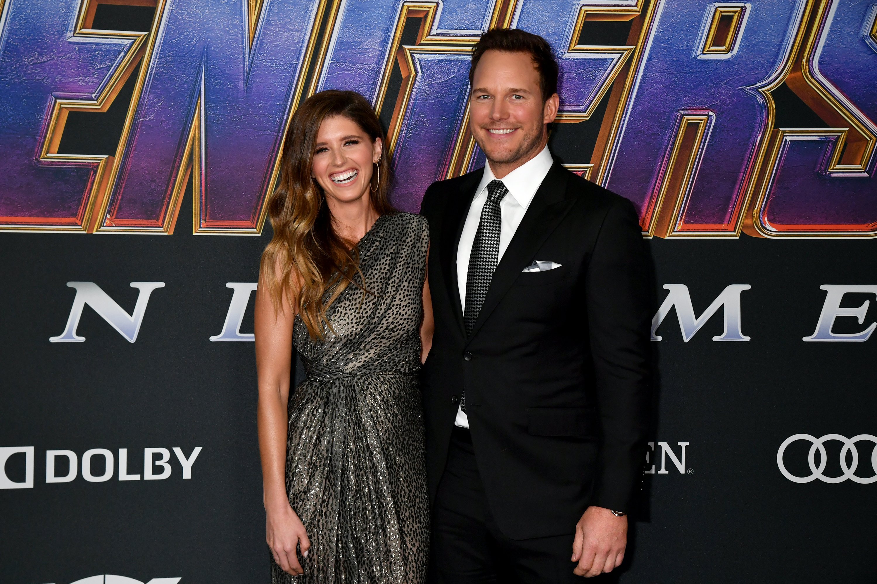 Author Katherine Schwarzenegger and actor Chris Pratt during the World Premiere of "Avengers: Endgame" at Los Angeles Convention Center on April 22, 2019 in Los Angeles, California. | Source: Getty Images