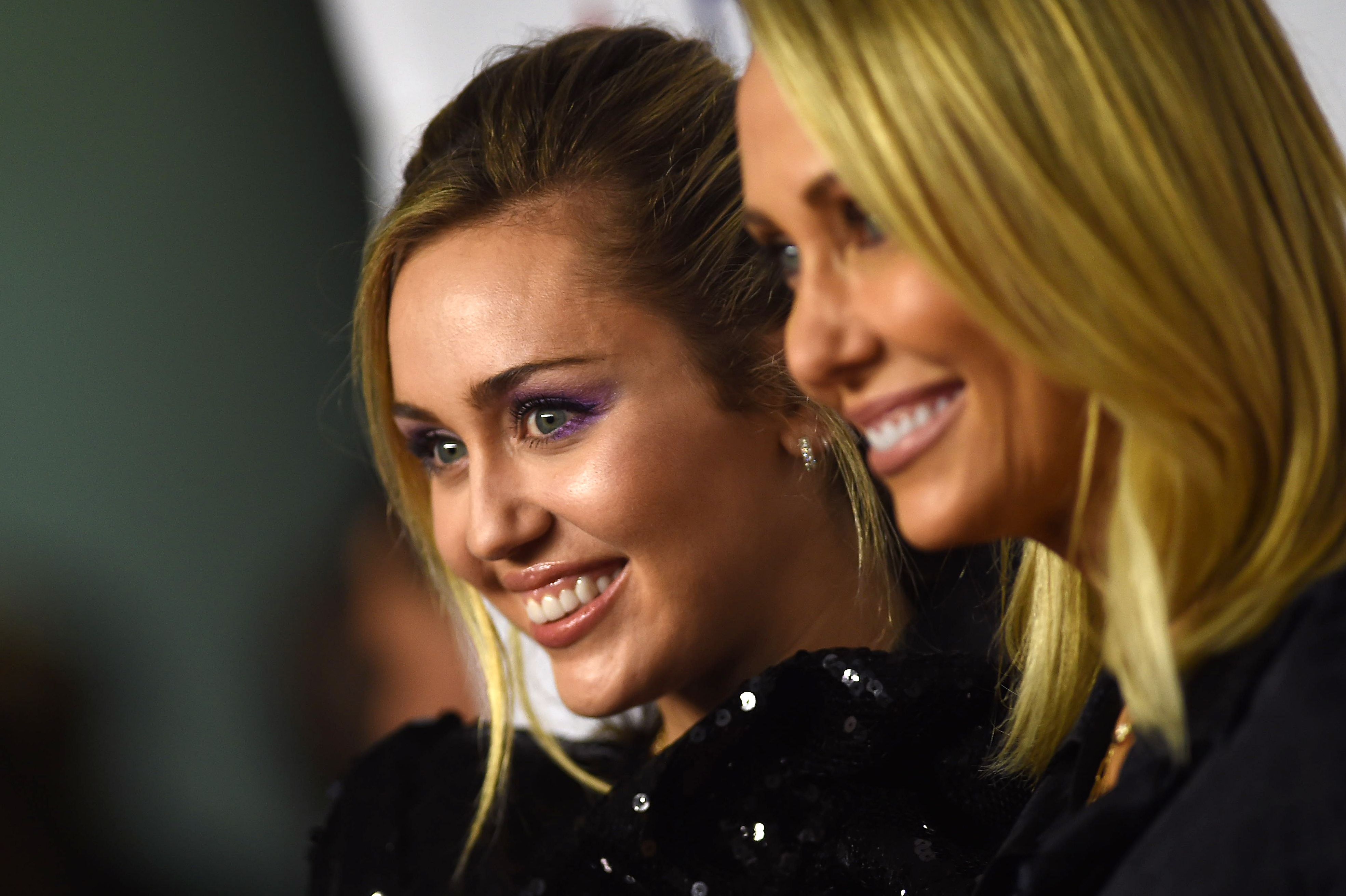 Miley Cyrus and Tish Cyrus as she arrives for the MusiCares Person Of The Year gala in Los Angeles on February 8, 2019. | Source: Getty Images