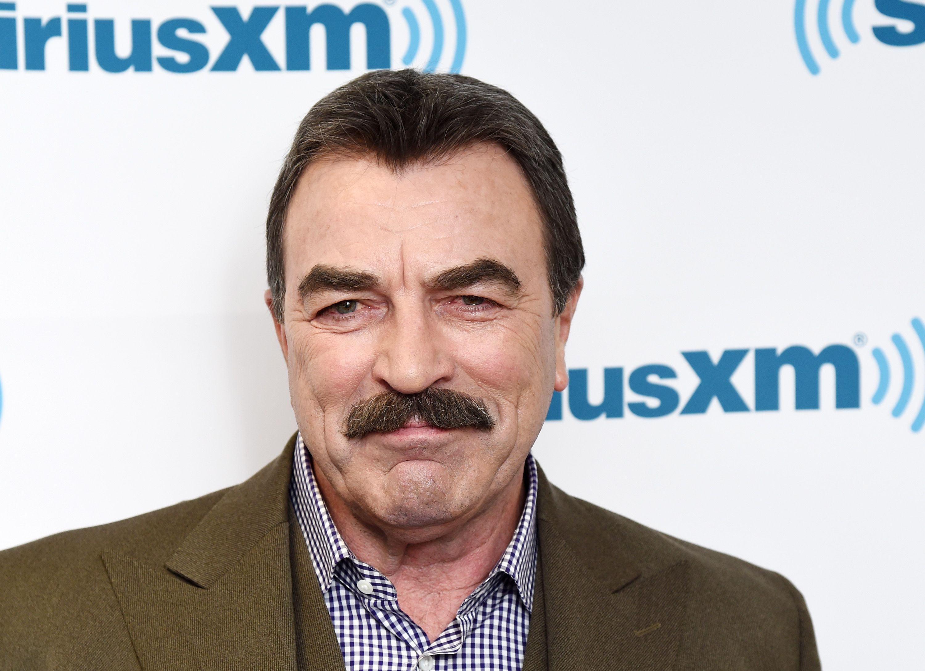 TV personality Tom Selleck at the SiriusXM Studios on October 15, 2015 | Photo: Getty Images