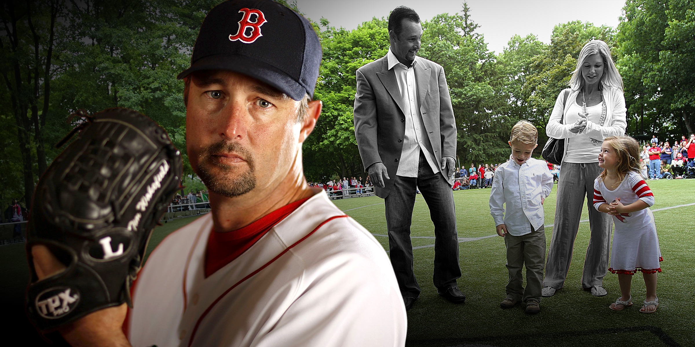 Tim Wakefield | Tim Wakefield, Stacy Wakefield, and their kids | Source: Getty Images