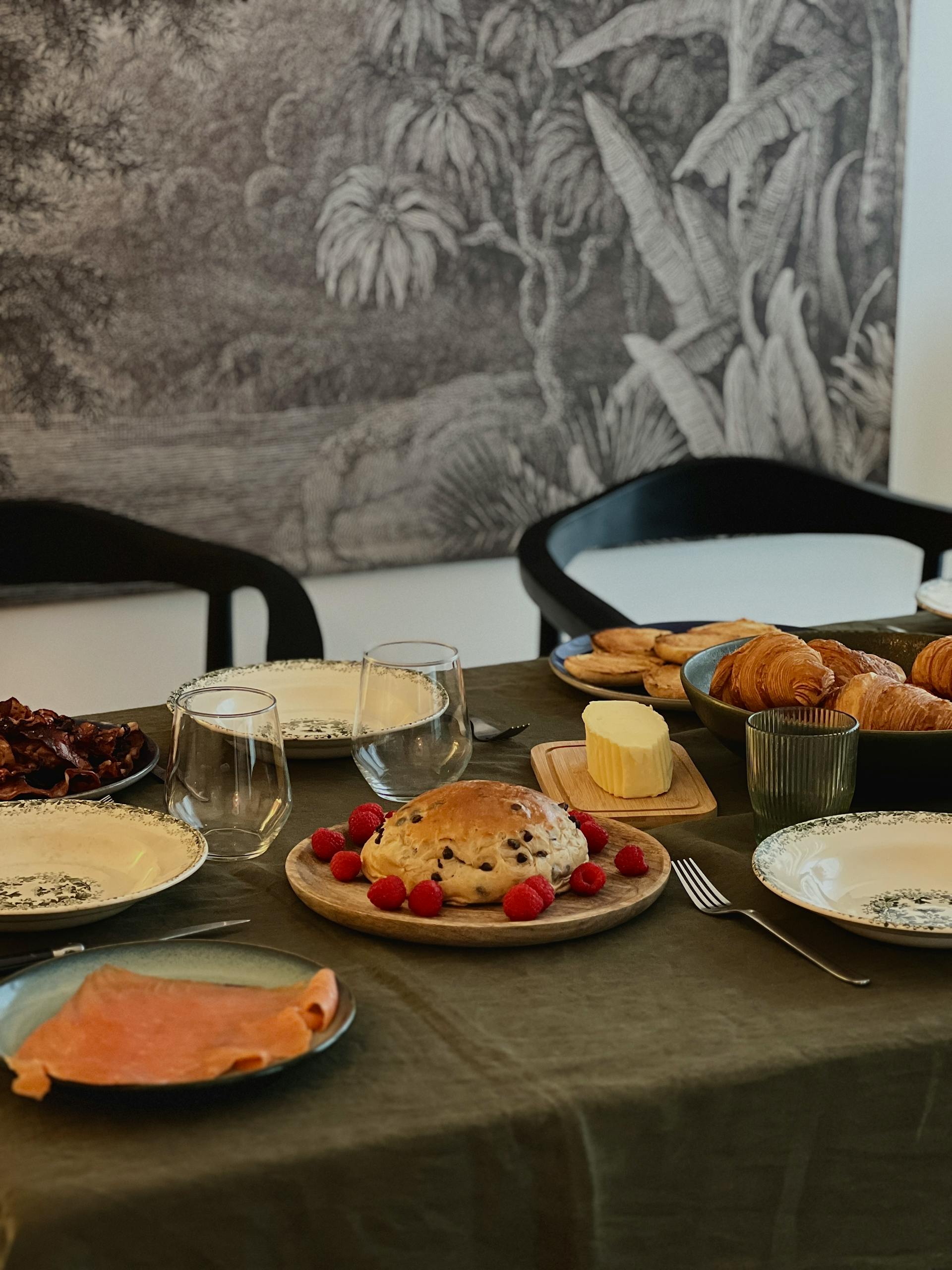 Breakfast served on a table at home | Source: Pexels