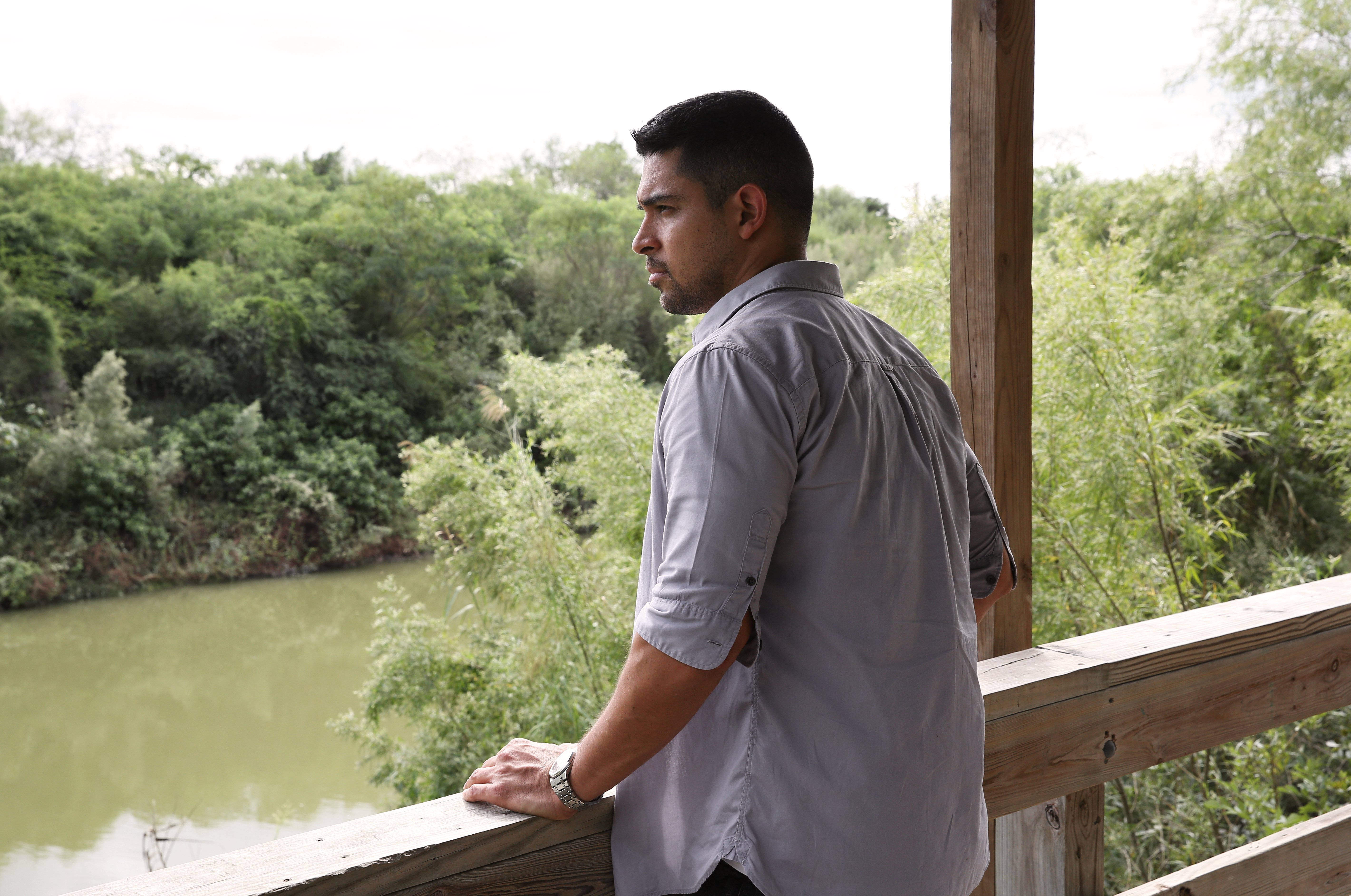 Wilmer Valderrama visits the US-Mexico border overlooking the Rio Grande | Source: Getty Images