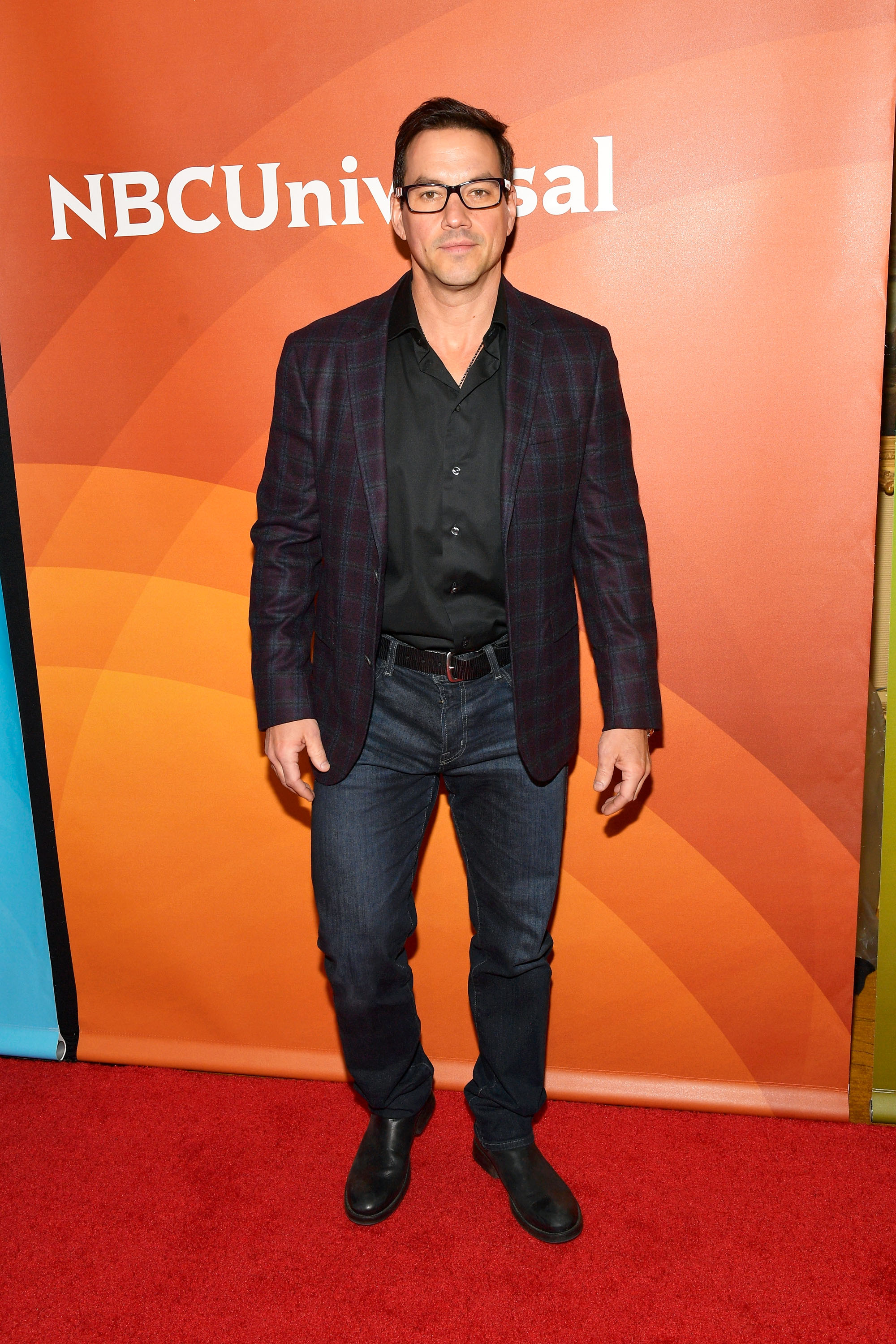 Tyler Christopher at the NBCUniversal Winter Press Tour in Pasadena, California on January 9, 2018 | Source: Getty Images