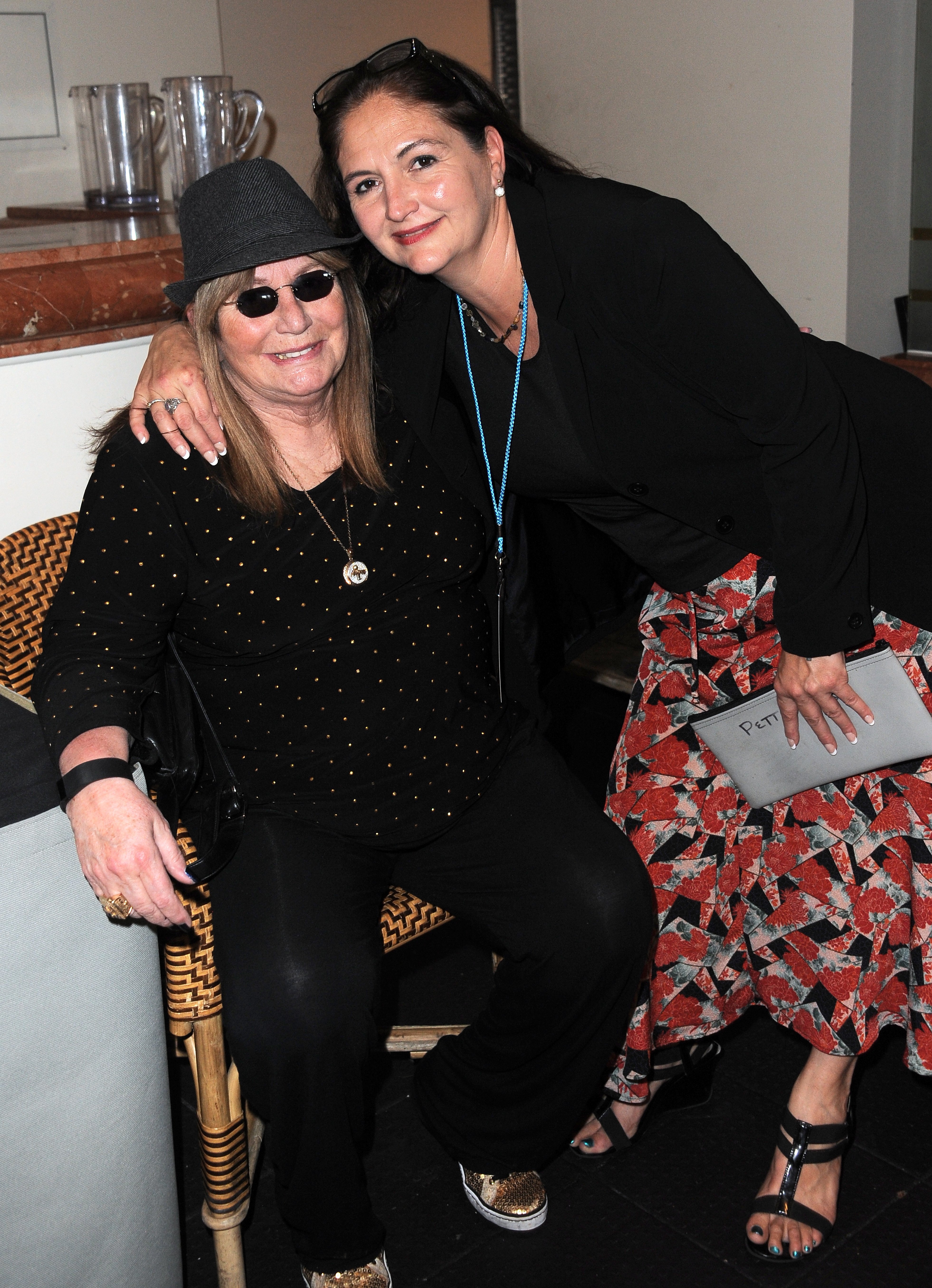 Director/actress Penny Marshall and daughter/actress Tracy Reiner at The Hollywood Show held at The Westin Hotel LAX on January 24, 2015 in Los Angeles, California. | Source: Getty Images
