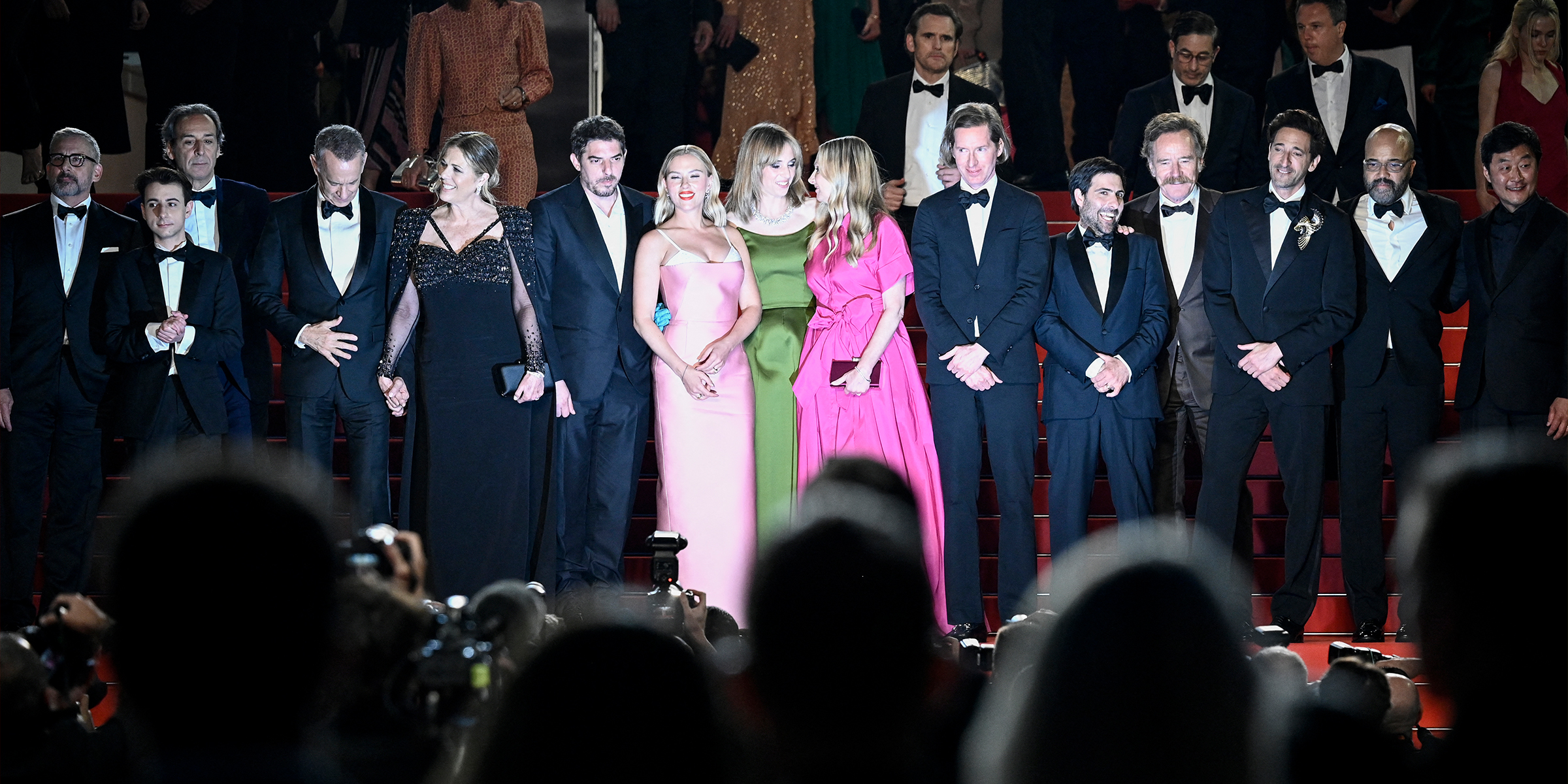 Hollywood celebrities at the screening of the film "Asteroid City" | Source: Getty Images