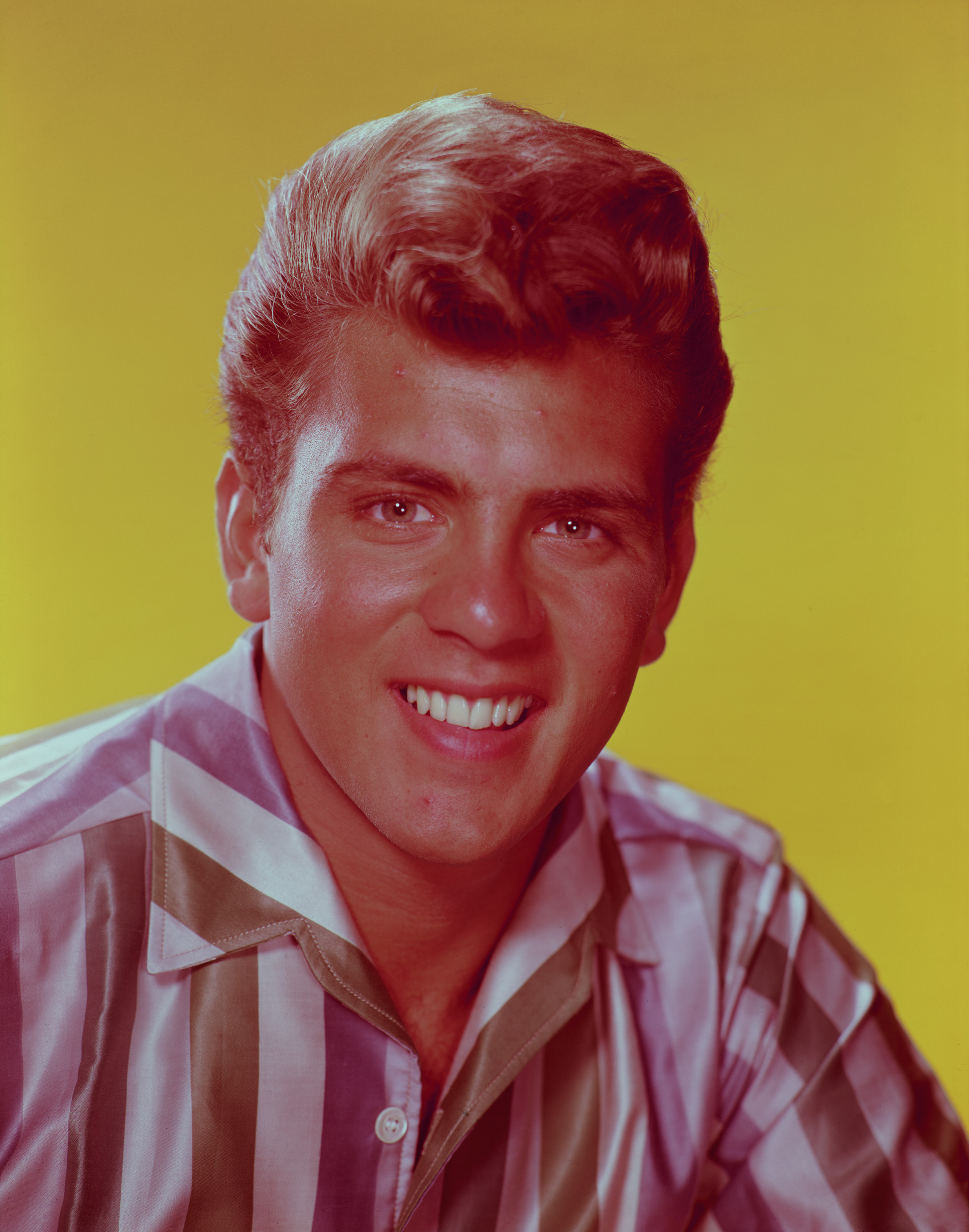 American actor and singer, and popular teen idol Fabian Forte, circa 1960. | Source: Getty Images