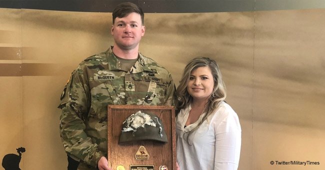 Army Staff Sergeant Who Survived Shot to the Head Finally Reunites with Helmet That Saved His Life