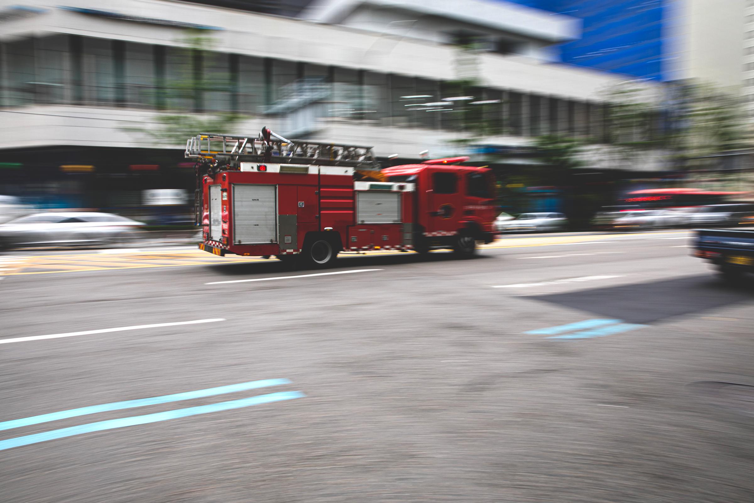 A fire truck responding to a call. | Source: Getty Images
