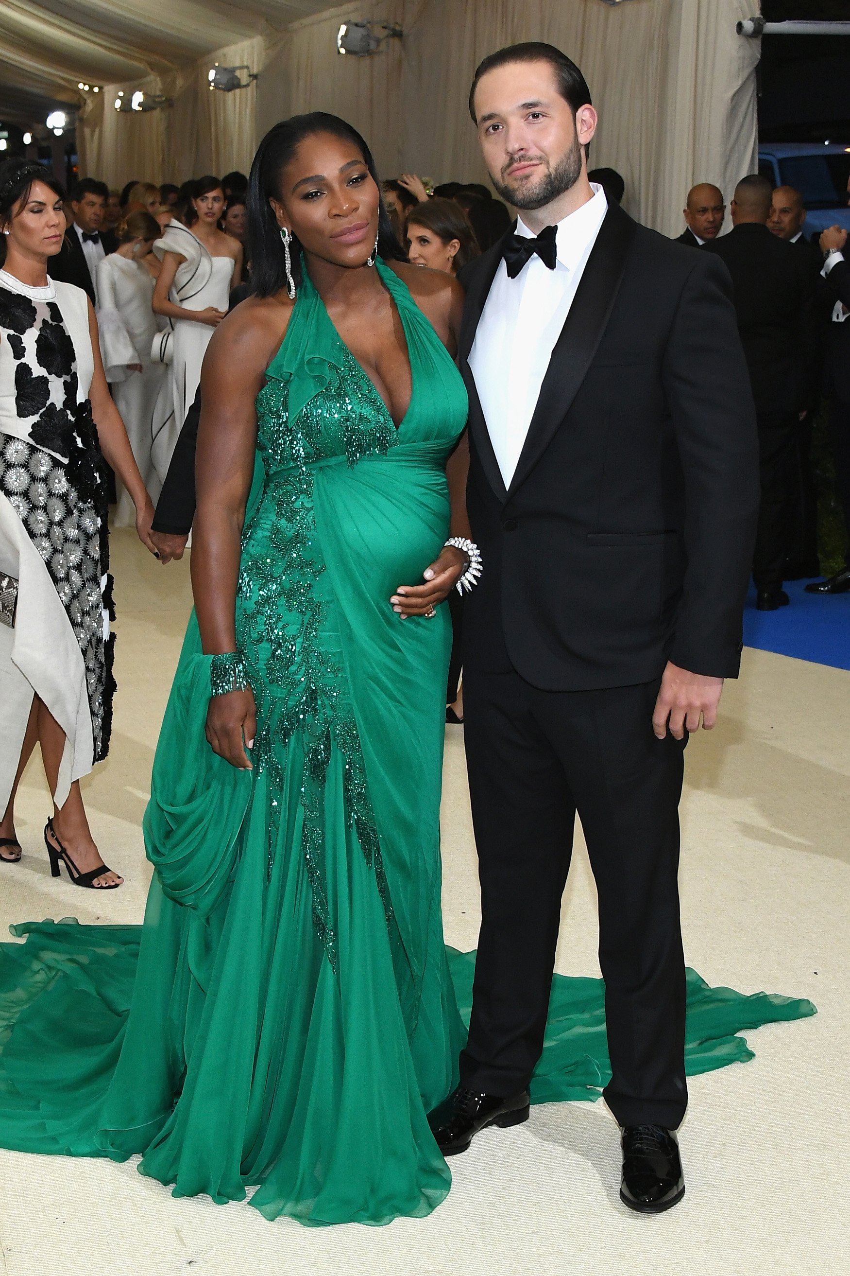 Serena Williams and Alexis Ohanian at the "Rei Kawakubo/Comme des Garcons: Art Of The In-Between" Costume Institute Gala on May 1, 2017, in New York City. | Source: Dia Dipasupil/Getty Images
