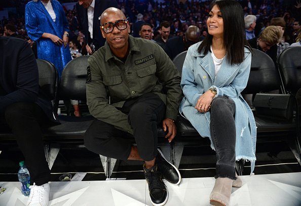 Dave Chappelle and wife Elaine attend the NBA All-Star Game 2018 on February 18, 2018 | Photo: Getty Images