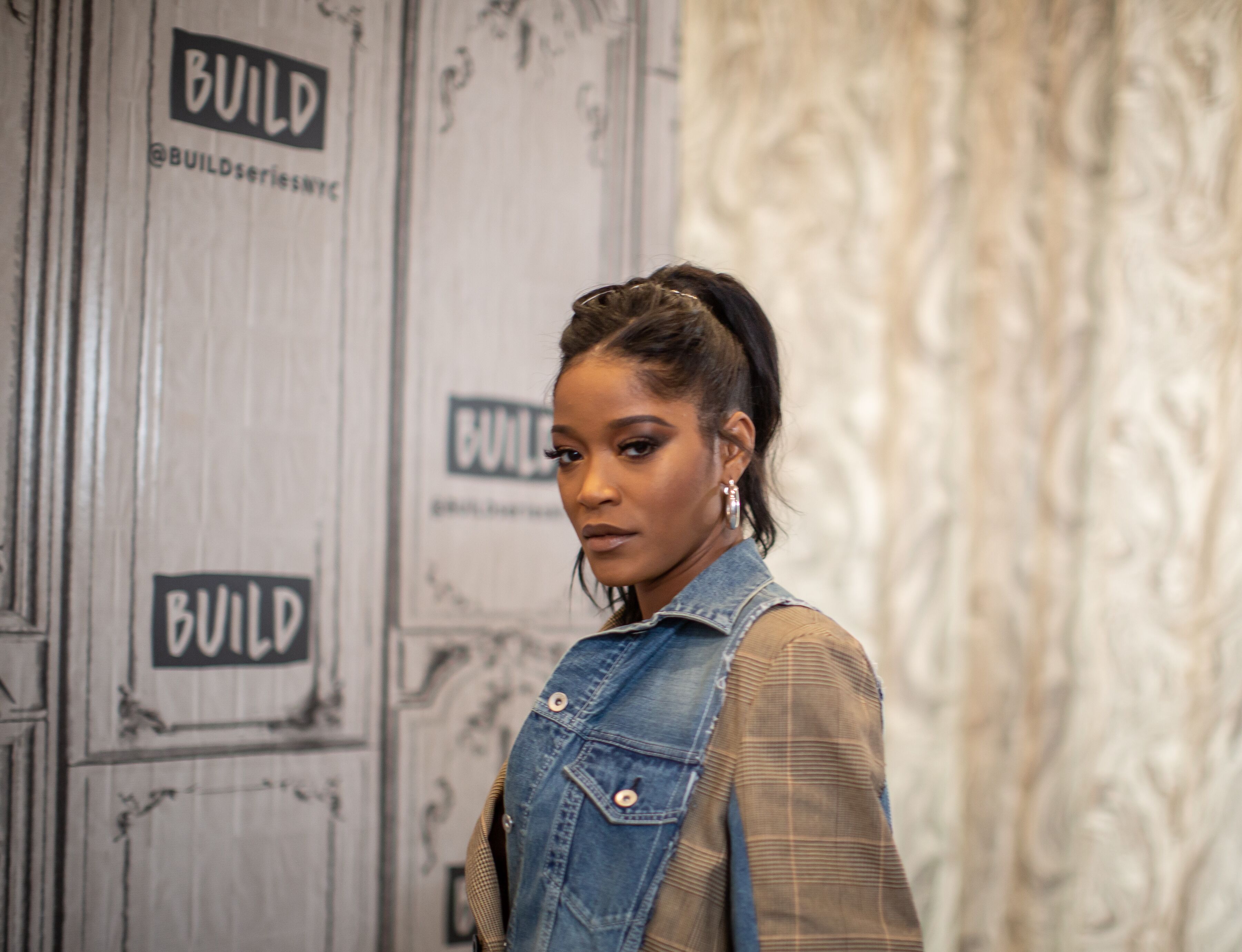 Keke Palmer at the BUILD event in New York City | Source: Getty Images/GlobalImagesUkraine