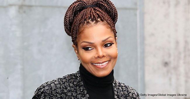 Janet Jackson Spotted in Black Overcoat with Son Eissa, 2, Riding in a $470 Mercedes Toy Car