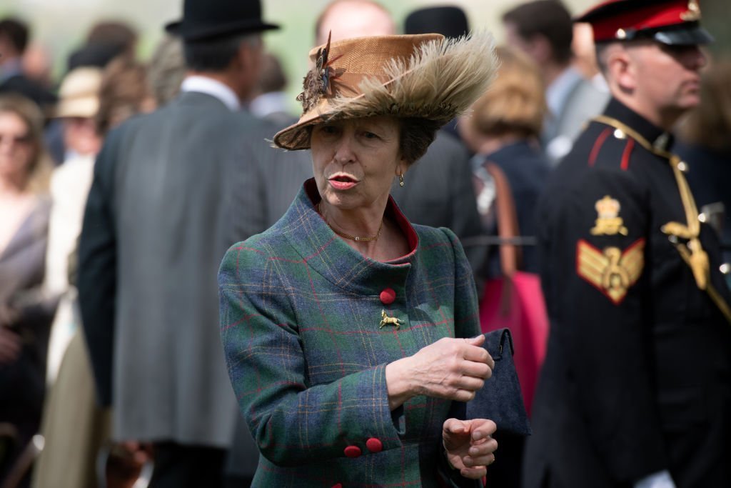 Princess Anne leaves after attending a 41 Royal gun salute to mark the 93rd birthday of Queen Elizabeth II on April 22, 2019 | Photo: Getty Images