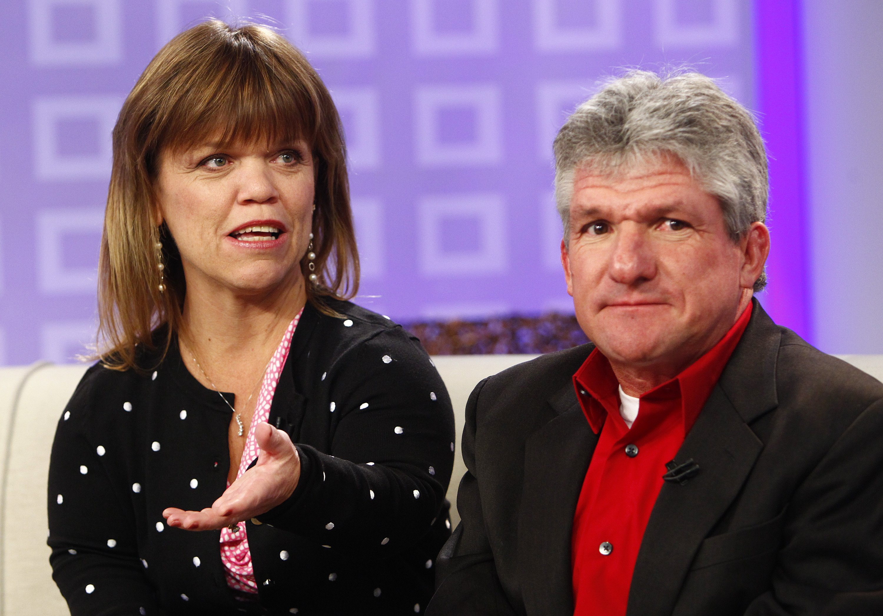 Amy Roloff and Matt Roloff on the "Today" show on February 16, 2012 | Source: Getty Images