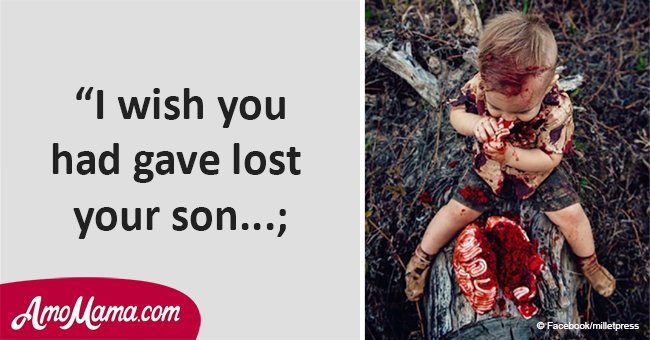 Mom received wave of backlash over son’s photo. Then reveals the heartbreaking secret behind it