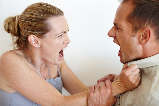 Husband and wife quarreling | Photo: Getty Images 