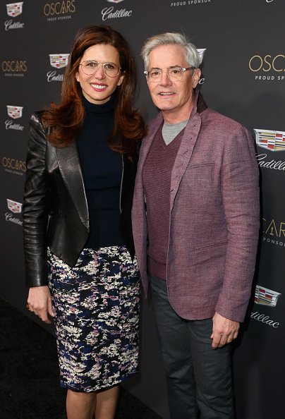 Desiree Gruber and Kyle MacLachlan attend the Cadillac Oscar Week Celebration in Los Angeles, California on February 21, 2019 | Photo: Getty Images