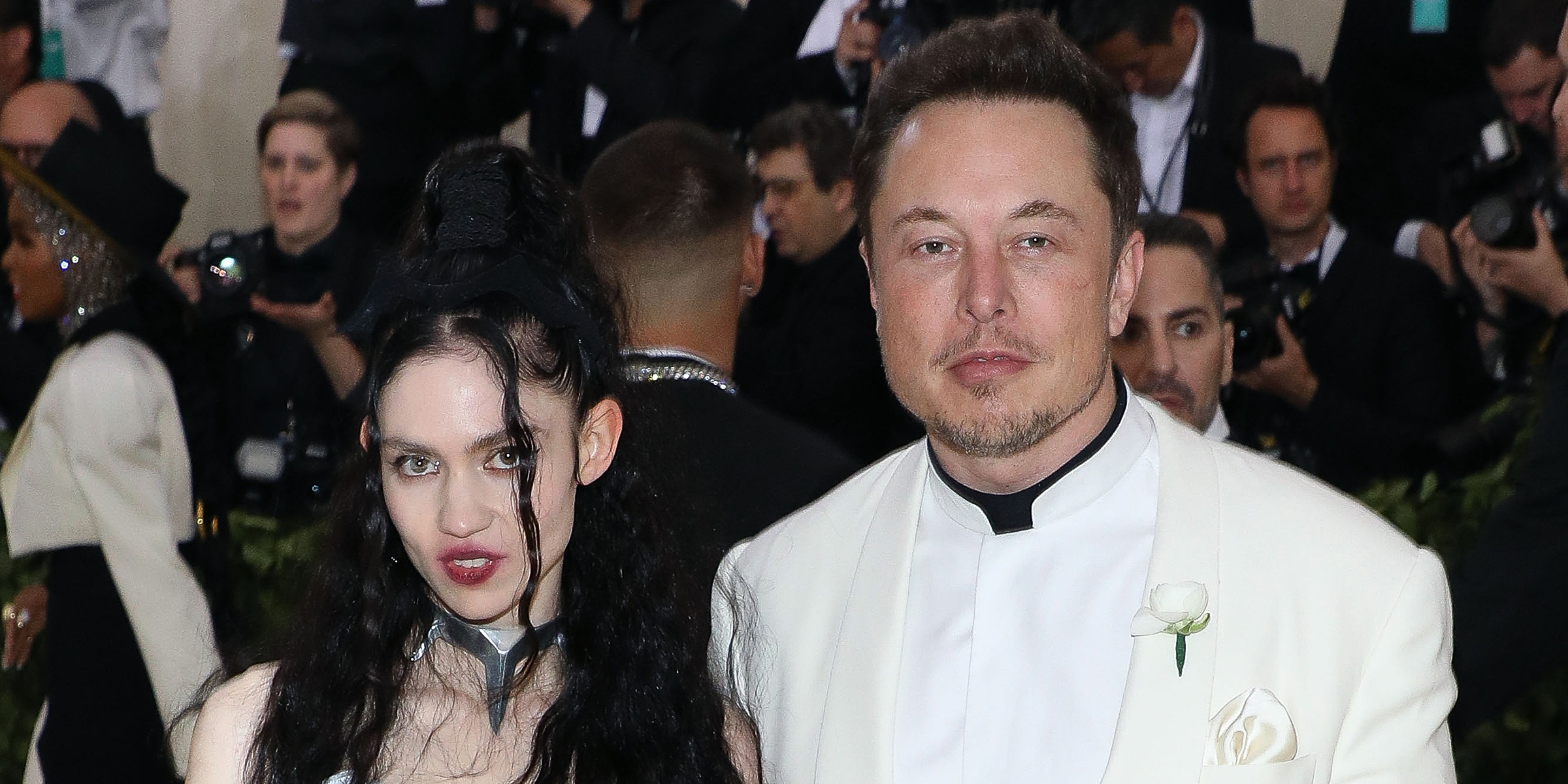 Grimes and Elon Musk, 2018 | Source: Getty Images