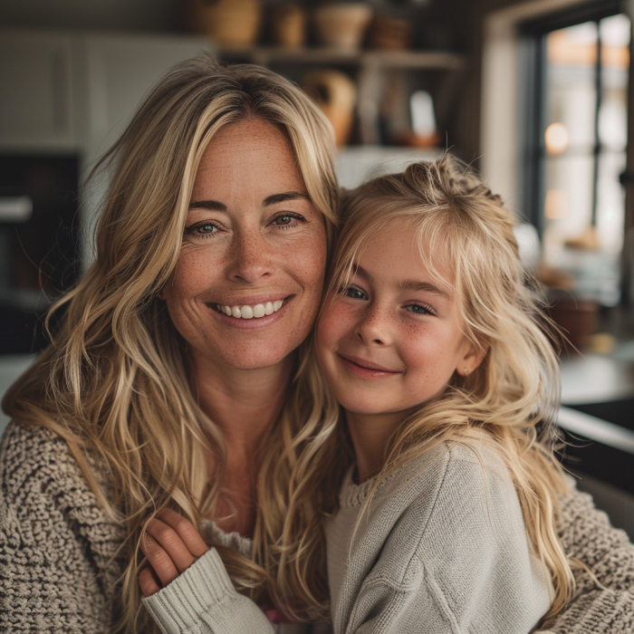 A happy mother-daughter duo | Source: Midjourney