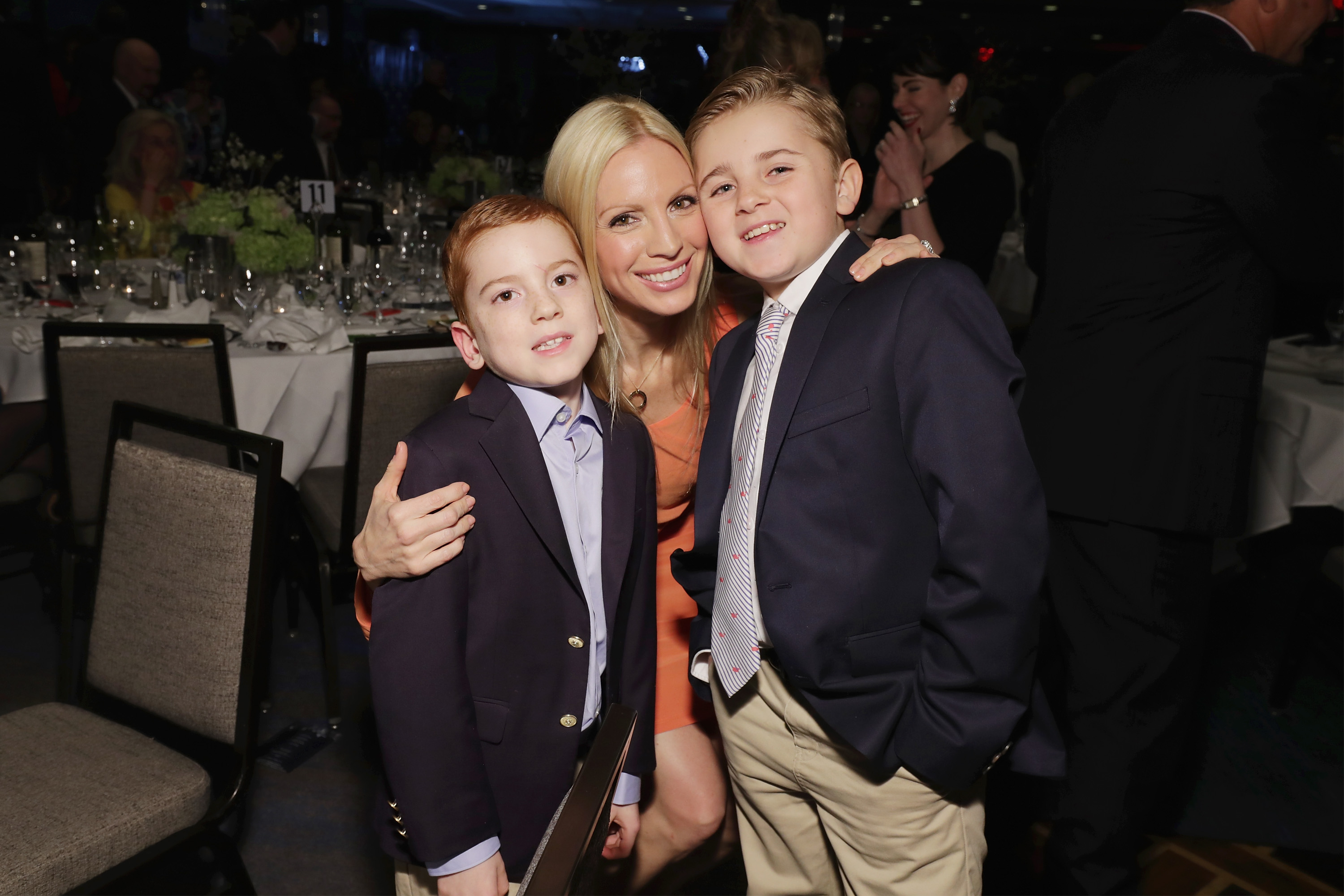 Brendan Hesterberg, Liza Huber, and Royce Alexander Hesterberg attend the UCP of NYC 70th Anniversary Celebration Gala in New York City on March 9, 2017 | Source: Getty Images