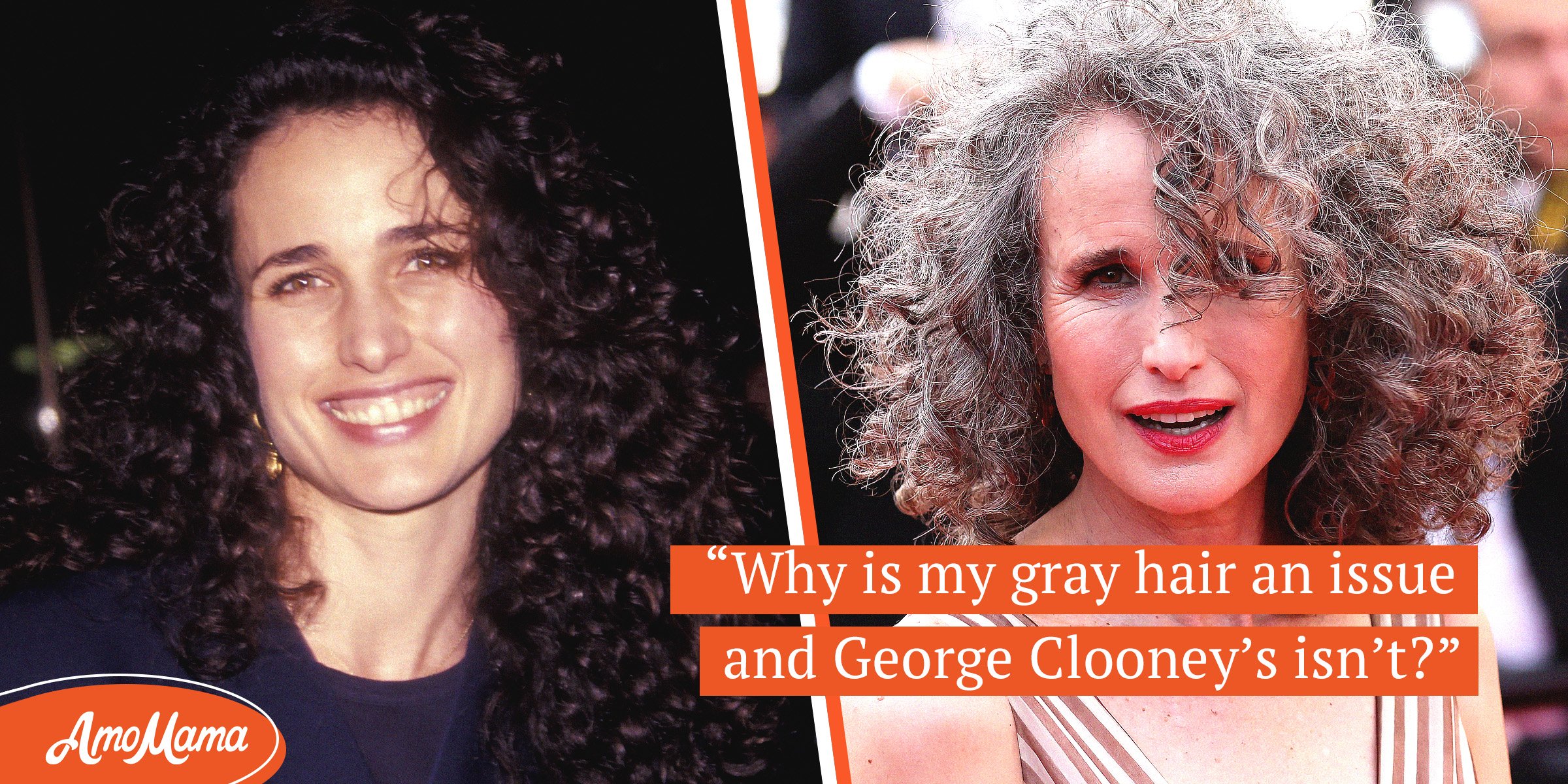 Andie MacDowell Was Scrutinized for Choosing to Stay Natural & Had to  Defend Her Graying Hair