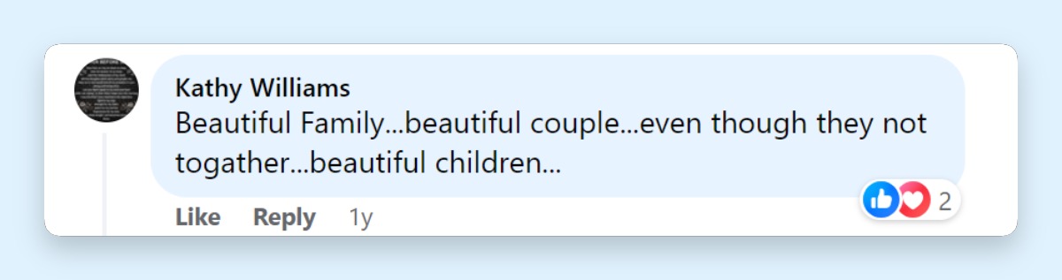 User comment dated January 9, 2022 | Source: Facebook/AmoMama Nostalgia