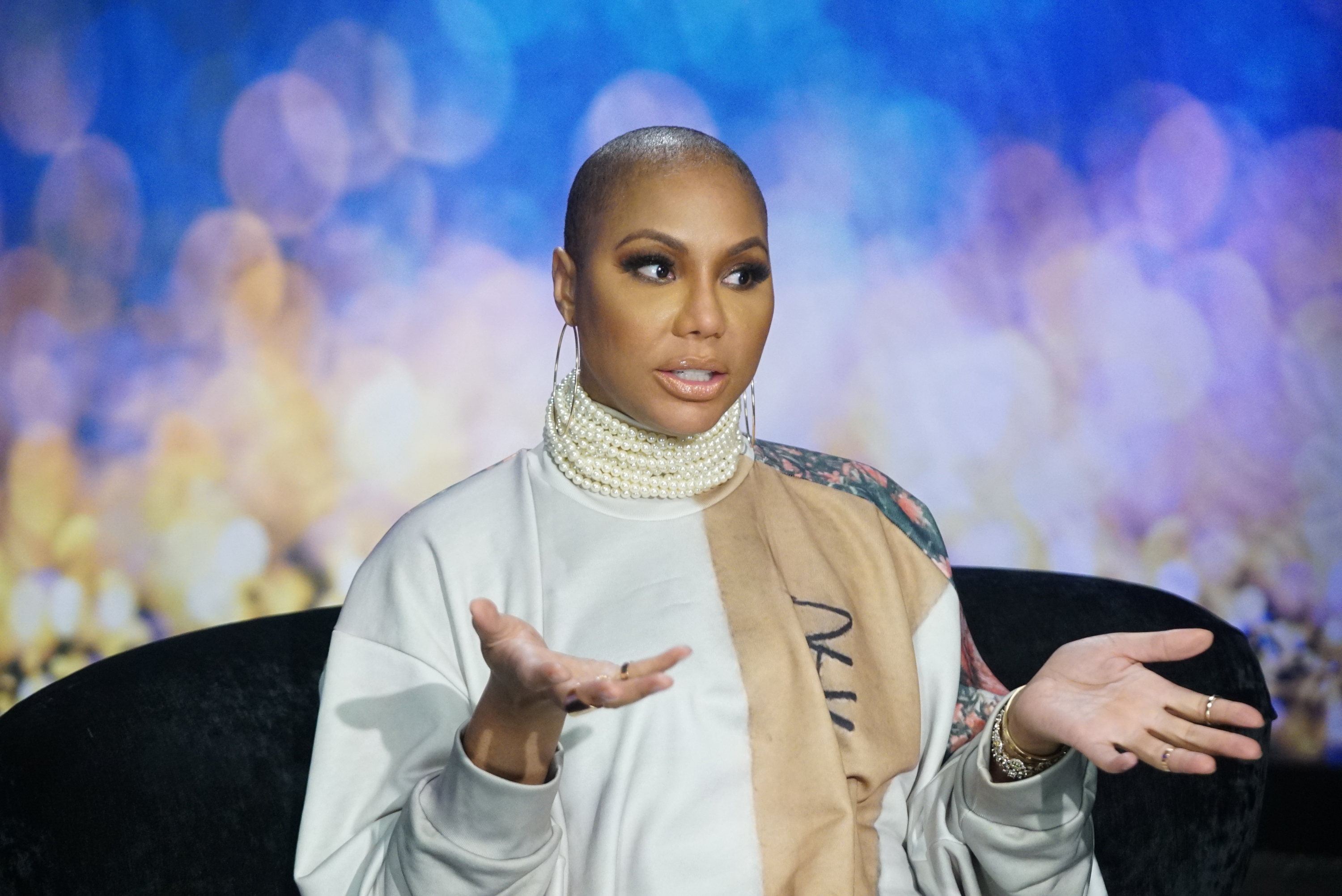Tamar Braxton on "Big Brother: Celebrity Edition" in Los Angeles on January 16, 2019 | Source: Getty Images