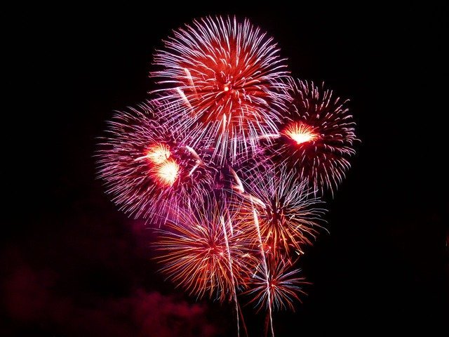 The diplomat ended the night with fireworks! | Photo: Pixabay/PublicDomainPictures 