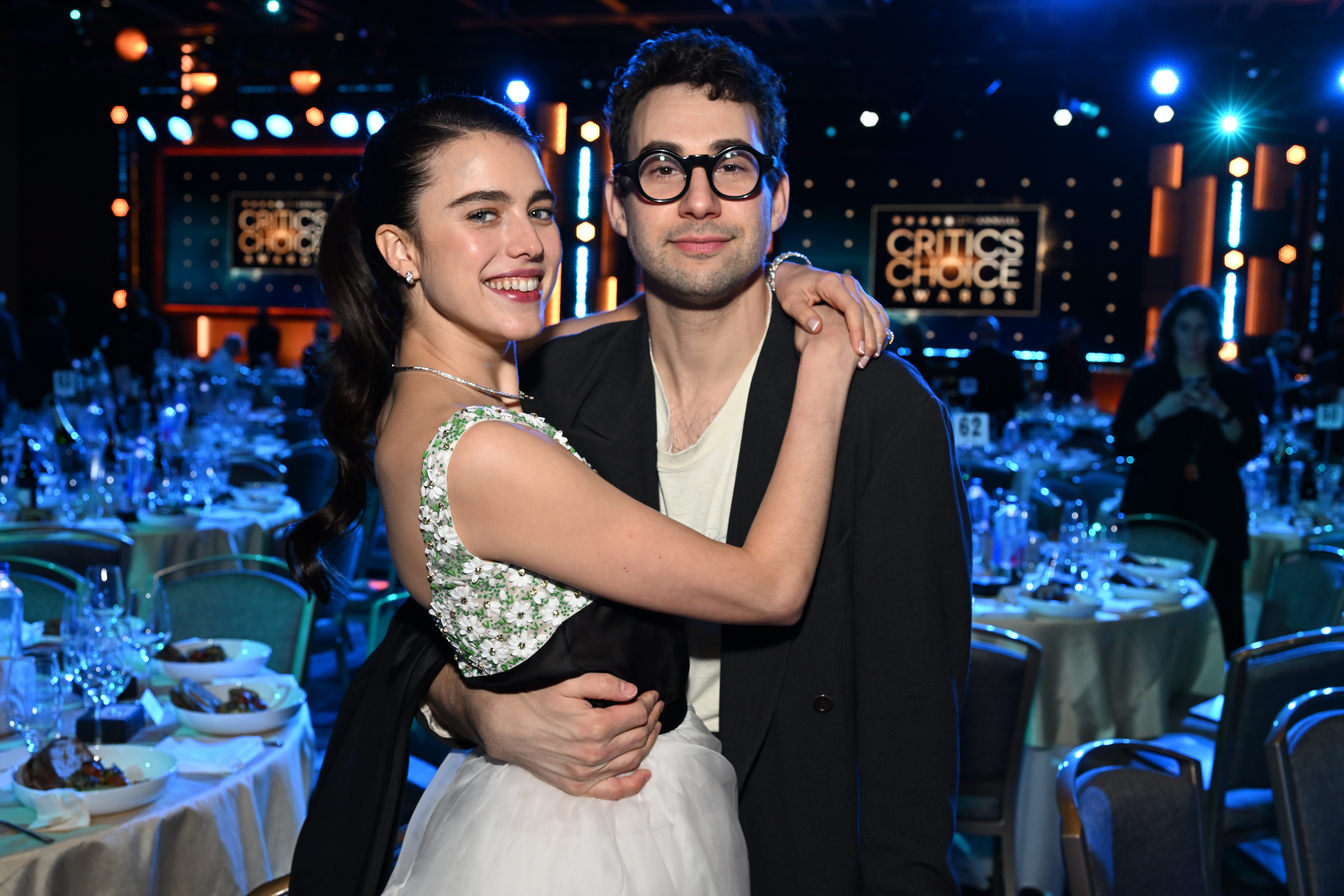 Margaret Qualley and Jack Antonoff celebrate the 27th Annual Critics Choice Awards on March 13, 2022 | Source: Getty Images