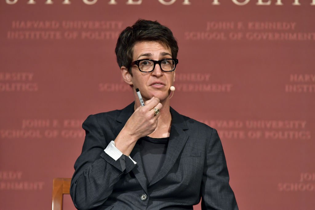 Rachel Maddow speaks at the Harvard University John F. Kennedy Jr. Forum in a program titled "Perspectives on National Security" moderated by Rachel Maddow on October 16, 2017. | Photo: Getty Images