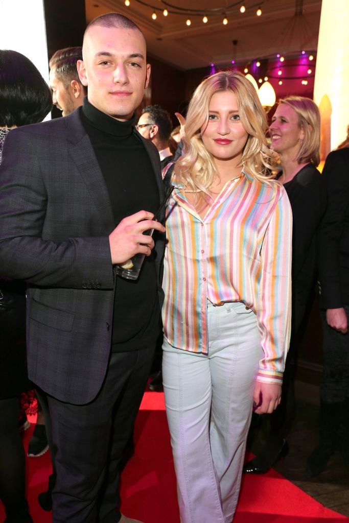 Luna Schweiger ihr verstorbener Ex-Freund Marvin Balletshofer während der BUNTE & BMW Festival Night 2017 (Foto von Gisela Schober) I Quelle: Getty Images