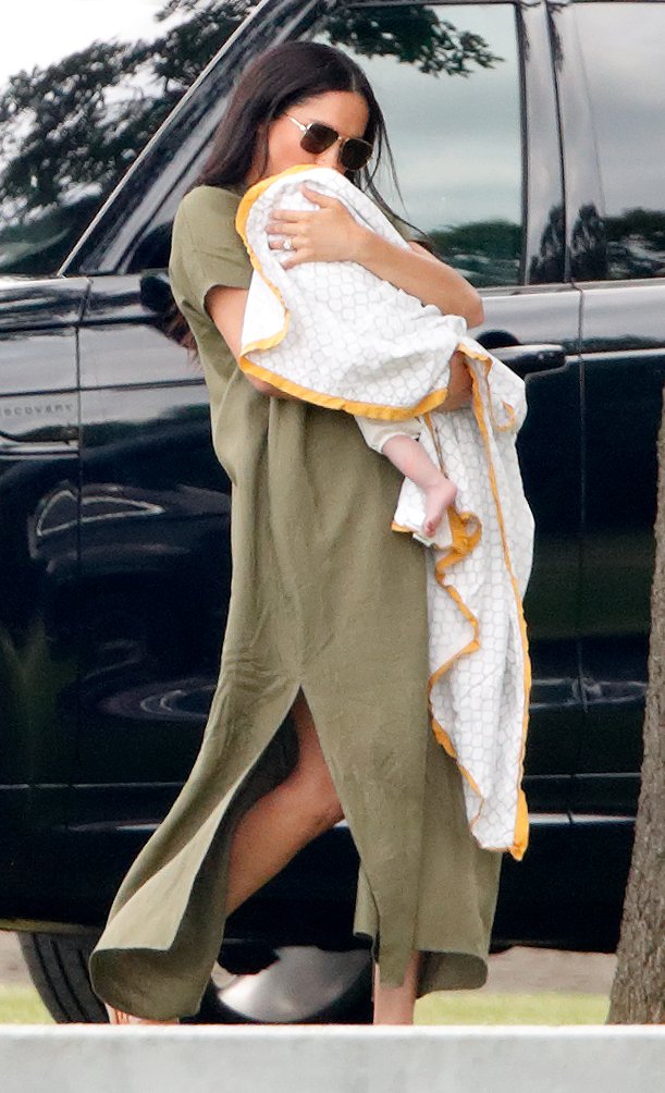 Meghan Markle with her son Archie in London 2019. | Source: Getty Images