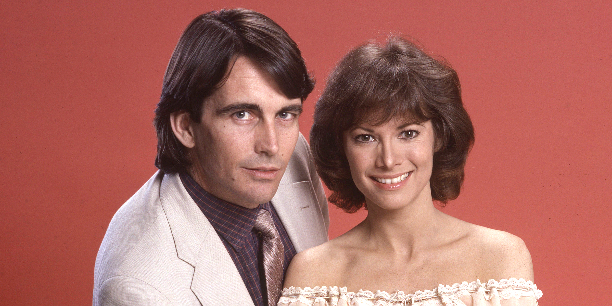 Lee Godart and Sharon Gabet, 1980 | Source: Getty Images
