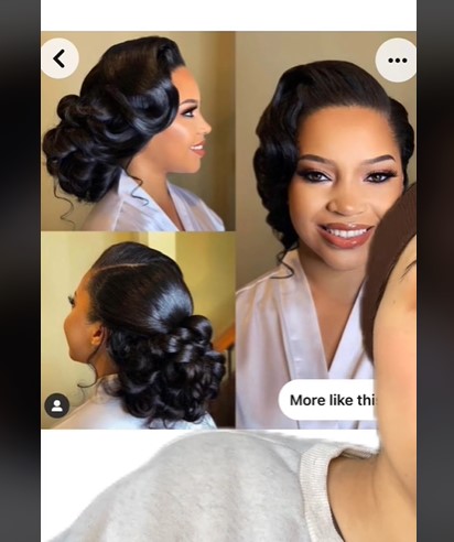 The hairstyle the bride requested for her wedding day | Source: TikTok/furatsabti