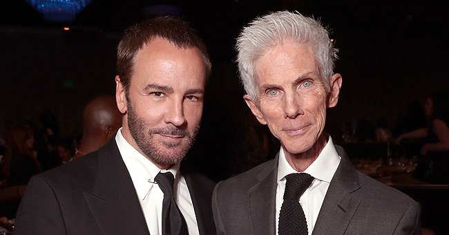 Tom Ford and Richard Buckley at the Writers Guild Awards L.A. Ceremony at The Beverly Hilton Hotel on February 19, 2017, in California | Photo: Todd Williamson/Getty Images