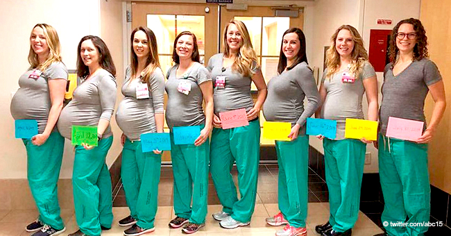 Nine Nurses from One Hospital Wowed to Get Pregnant with Almost Similar Due Date