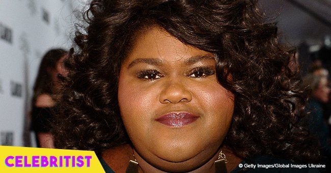 Gabby Sidibe flaunts slimmer figure in purple sleeveless top & shorts in sassy pic