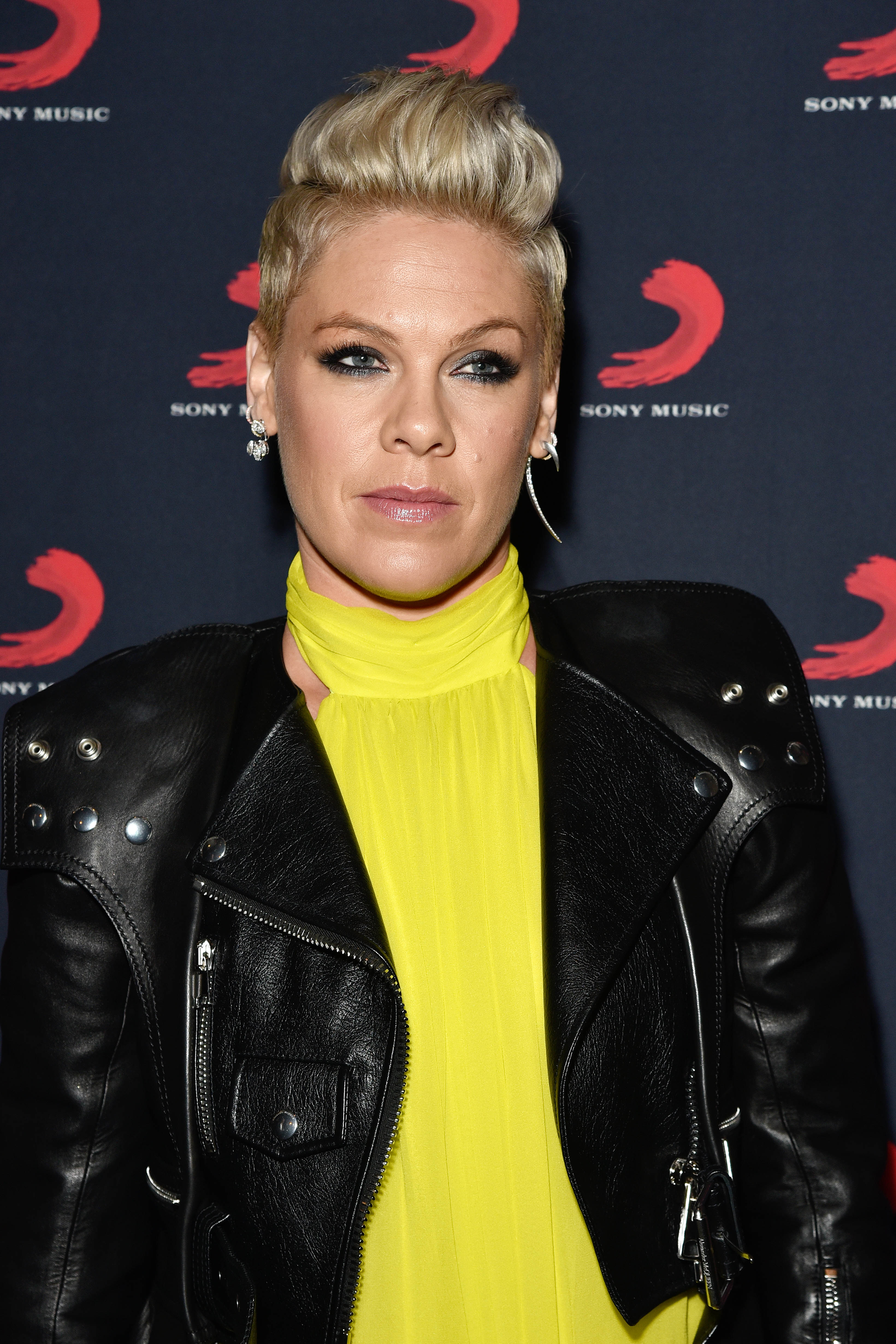 Pop star Pink arriving at The BRIT Awards 2019 Sony after party held at Aqua Shard in London, England | Photo: HGL/Getty Images