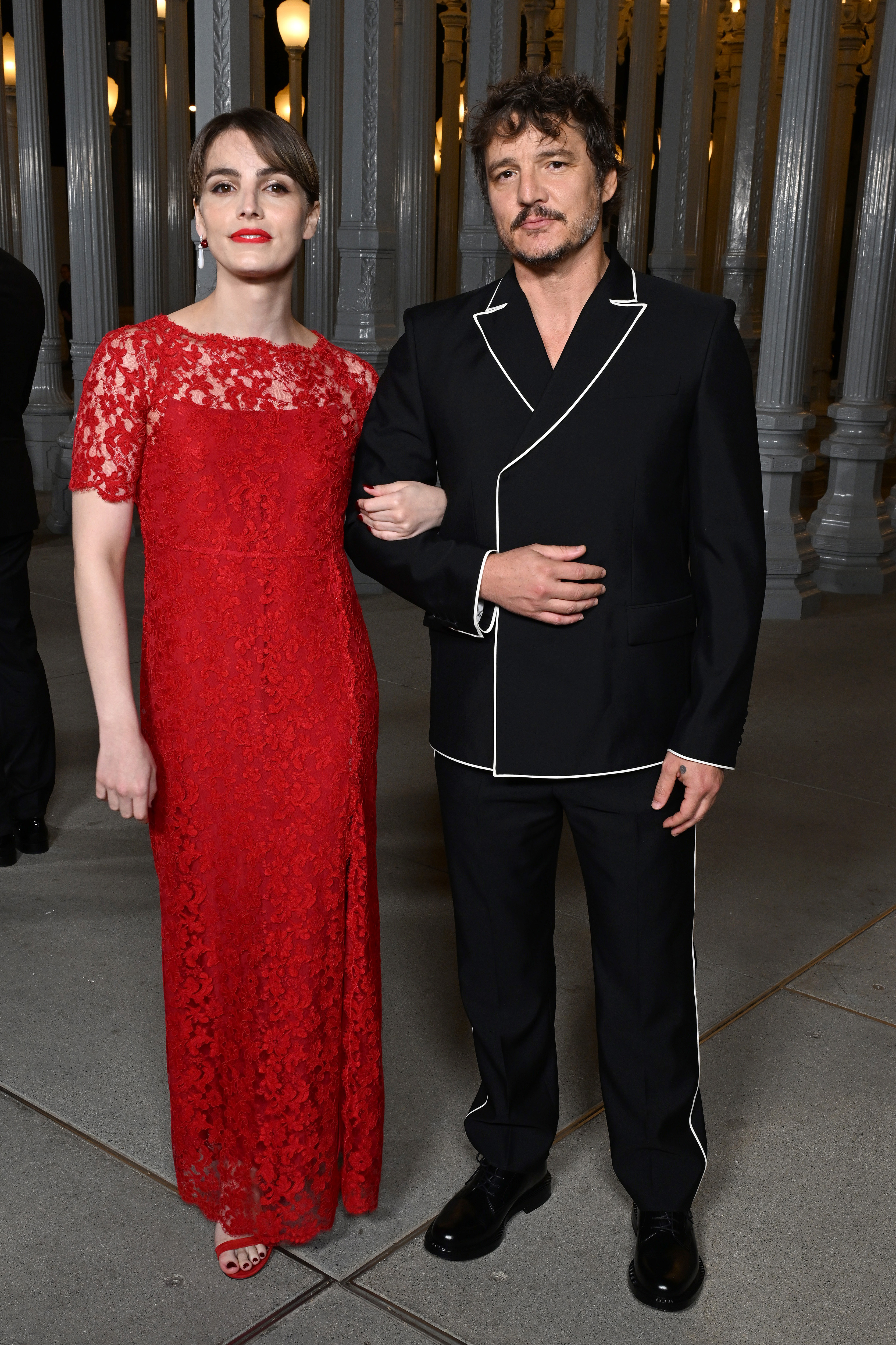 Lux and Pedro Pascal at the 2023 LACMA Art+Film Gala on November 4 in Los Angeles, California. | Source: Getty Images