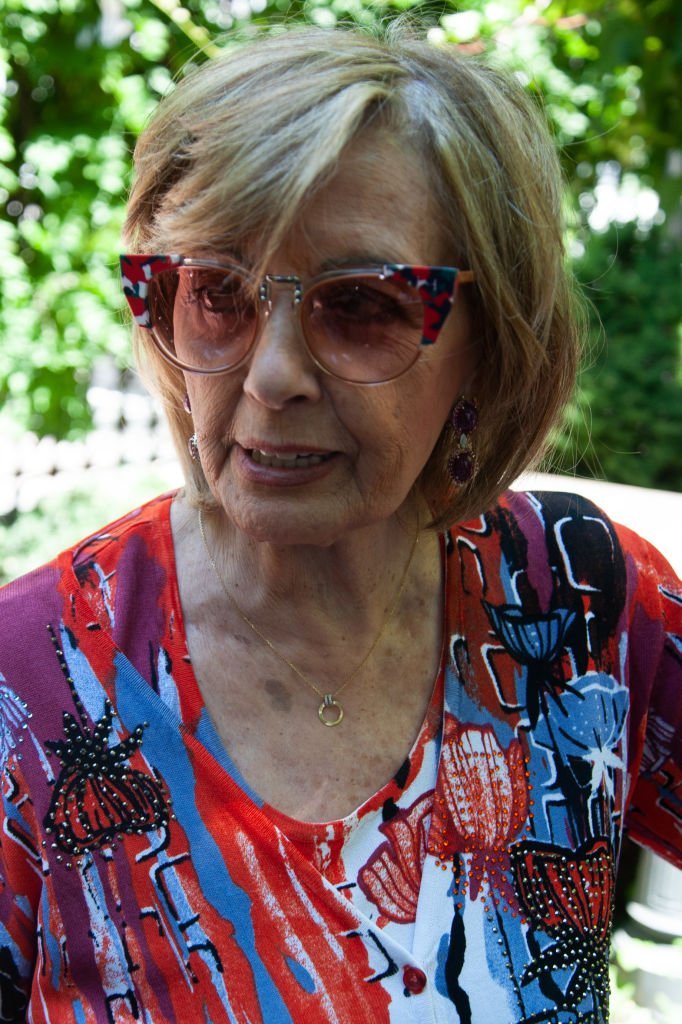 María Teresa Campos en un almuerzo para celebrar su cumpleaños 78, el 18 de junio de 2019 en Madrid, España. | Foto: Getty Images