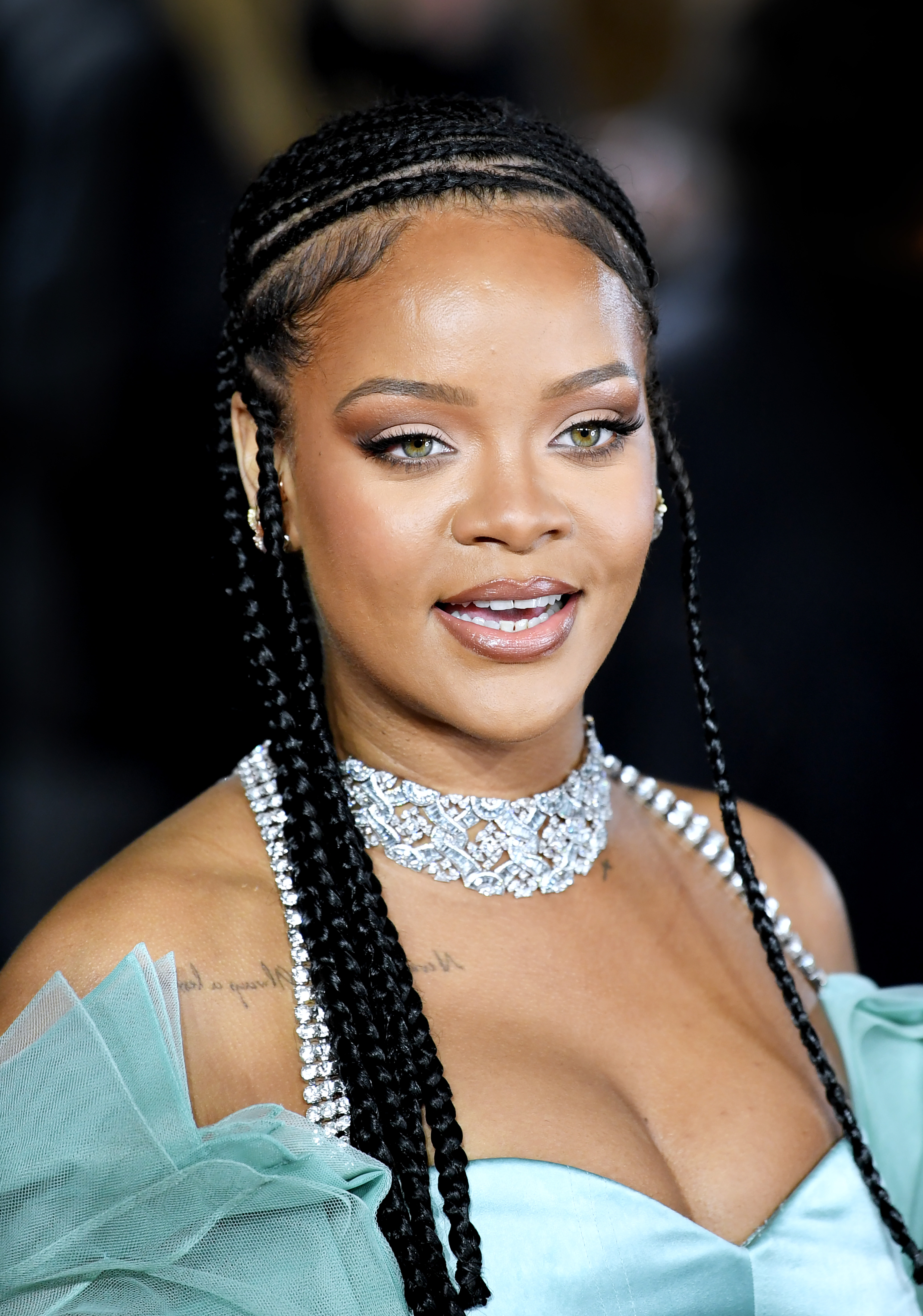 Rihanna at the Fashion Awards at the Royal Albert Hall in London on December 2, 2019 | Source: Getty Images