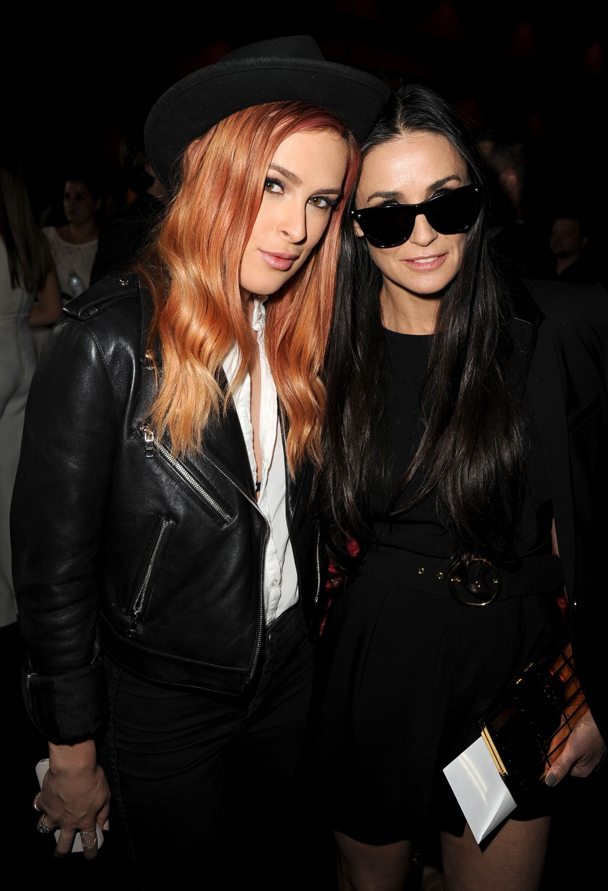  Rumer Willis and Demi Moore at the premiere of "Palo Alto" in Los Angeles in 2014