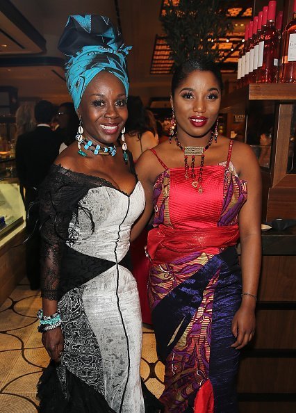 Hadar Busia Singleton and actress Akosua Busia at the after party for the 2016 Tony Awards Gala on June 12, 2016  | Photo: Getty Images
