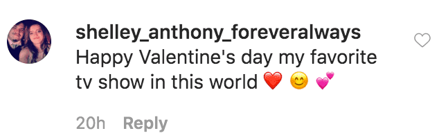 A fan comments on a picture of Zoey and Will Klein in a Valentine's day tribute posted by Jennifer Arnold  | Source: instagram.com/jenarnoldmd