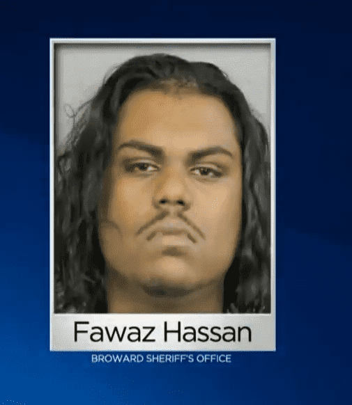 Screenshot image of Fawaz Hassan, the man who stabbed Harold Williams. | Photo: YouTube/CBS Miami