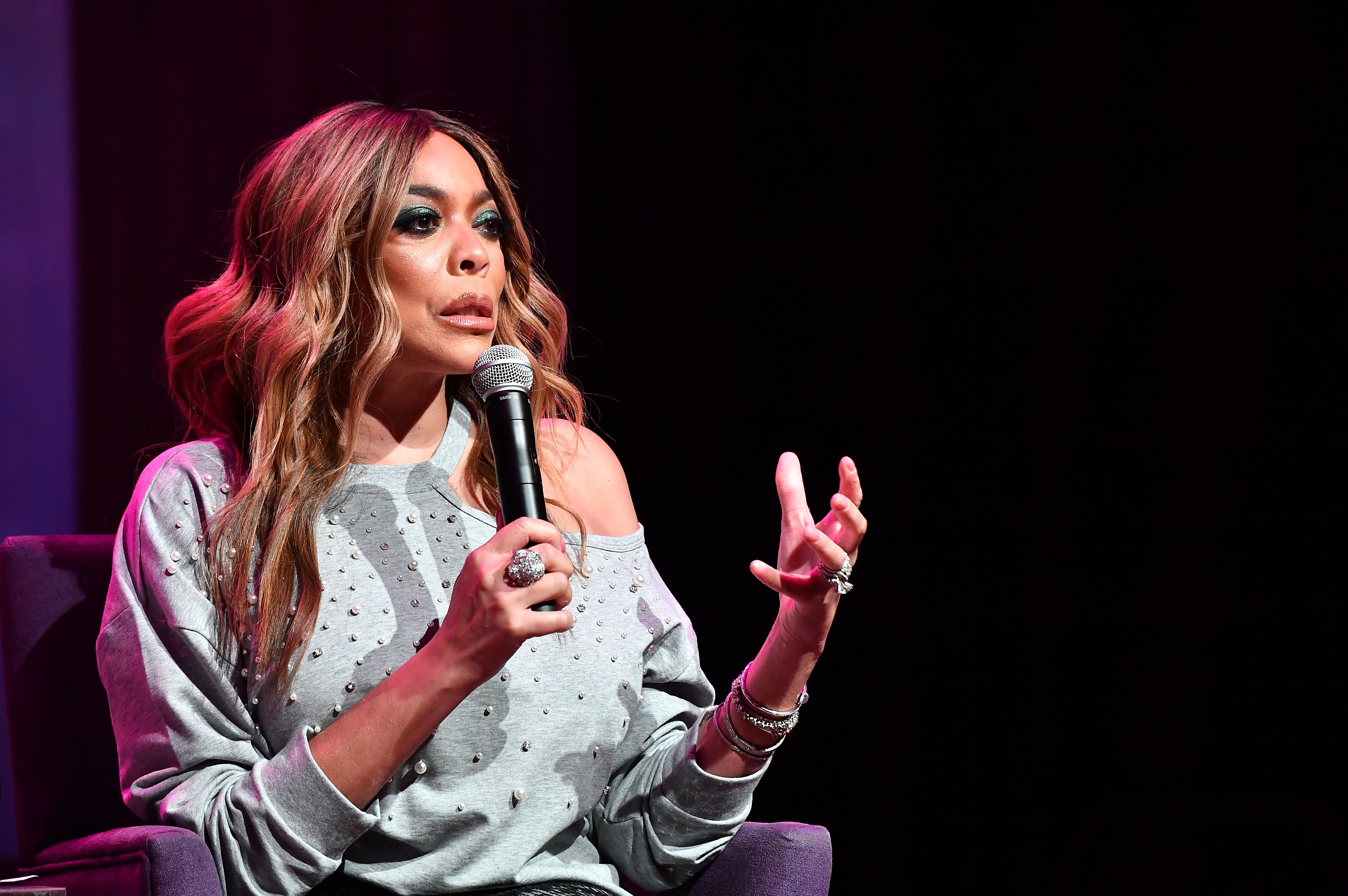 Picture of Wendy Williams speaking at an event | Source: Getty Images