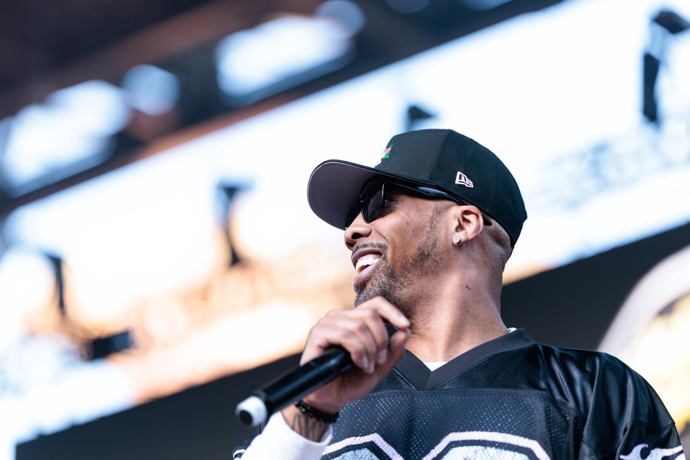 Chevy Woods performs at Red Rocks Amphitheatre on April 19, 2026, in Morrison, Colorado. | Source: Getty Images