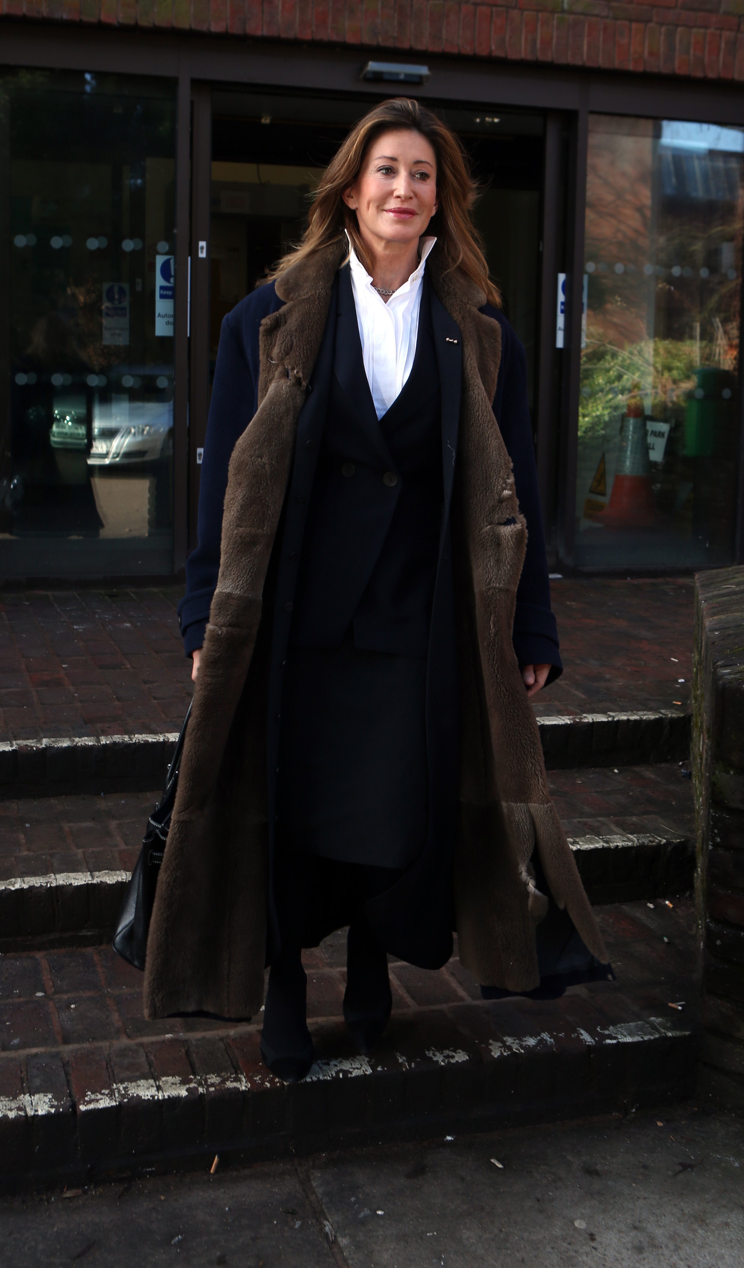 Paula Hamilton leaves Aylesbury Magistrates Court in Buckinghamshire on February 15, 2013. | Photo: Getty Images