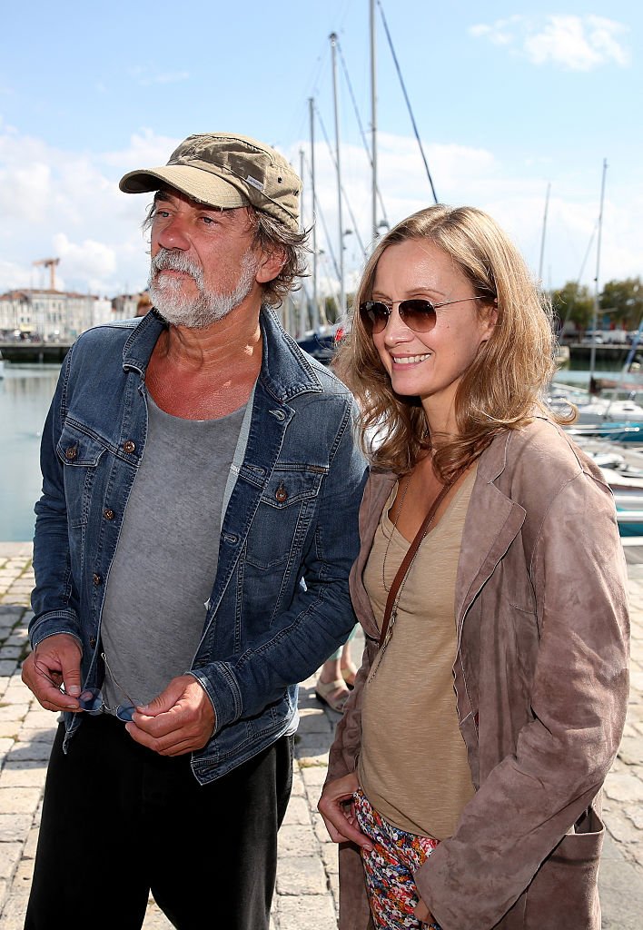 Les deux acteurs Olivier et Catherine Marchal en 2015. l Photo : Getty Images