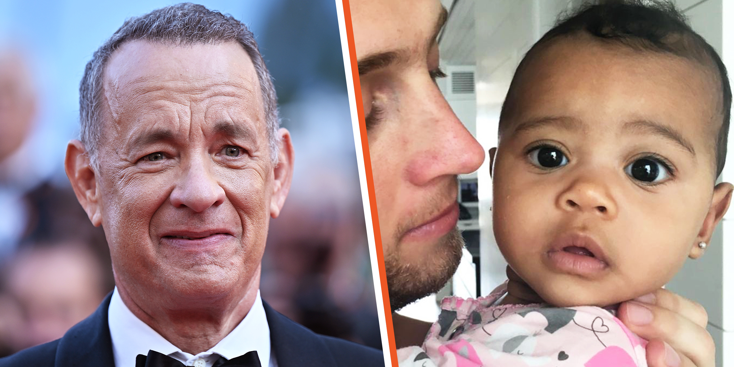 Tom Hanks | Colin Hanks with his daughter | Source: Getty Images | instagram.com/ritawilson